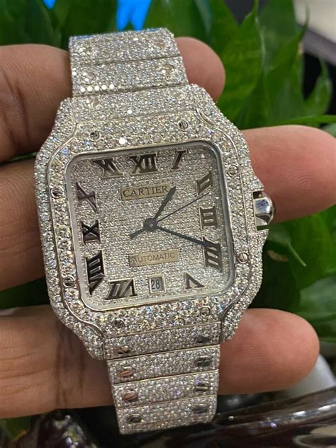 cartier watches men|cartier men's watches with diamond.